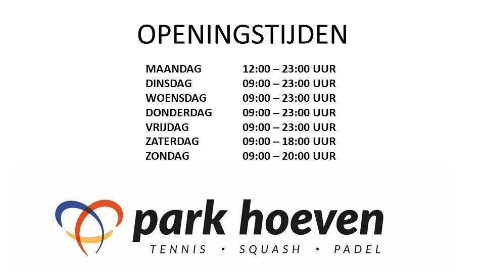 openingstijden 2